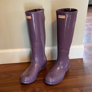 HUNTER Womens Original Tall Back Adjustable Boot